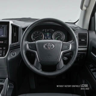 200 Series Steering Wheel Upgrade Kit (2016-2022) Facelift Without Factory Steering Wheel Controls